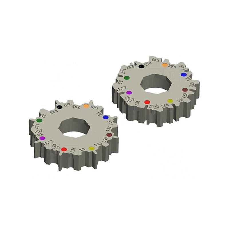 Fălci Crimpare Oțel Duritate 66 HRC MULTIBEX-MX1 M6 | Electronic-mag.ro | Componente Electronice