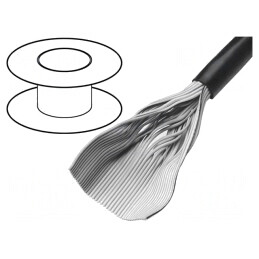 Cablu Bandă Rotund 3759/10SF 100FT | Electronic-mag.ro | Componente Electronice