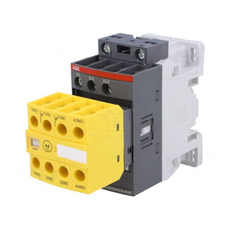 Contactor 3P 18A cu Contacte Auxiliare | Electronic-mag.ro | Componente Electronice