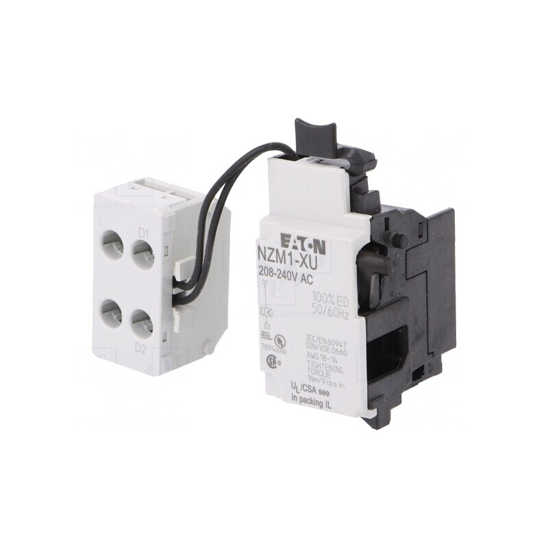 Declanșator la Subtensiune 208-240V pentru NZM1 | Electronic-mag.ro | Componente Electronice Declanșator la Subtensiune 208-240V pentru NZM1 | Electronic-mag.ro | Componente Electronice