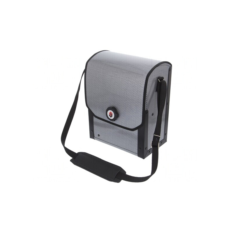 Geantă pentru unelte 10L din plastic și fibră de sticlă 260x140x300mm | Electronic-mag.ro | Componente Electronice