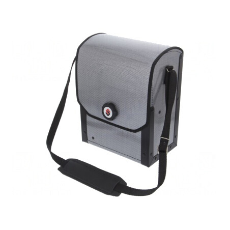 Geantă pentru unelte 10L din plastic și fibră de sticlă 260x140x300mm | Electronic-mag.ro | Componente Electronice