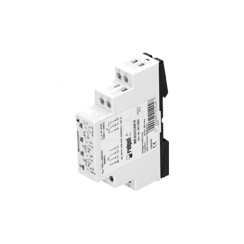 Releu Monitorizare Tensiune 230V SPDT 0-10s | Electronic-mag.ro | Componente Electronice