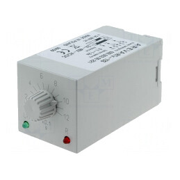 Timer 0,1-1,2s 230V 5A 24-48V AC/DC | Electronic-mag.ro | Componente Electronice