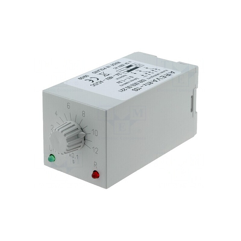 Timer 0,1-1,2s 230V 5A 24-48V AC/DC | Electronic-mag.ro | Componente Electronice