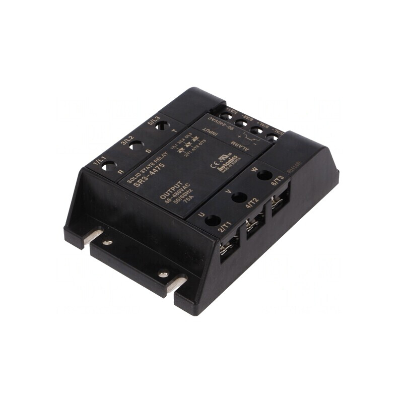 Releu Semiconductor 75A 3-fazat 48-480VAC | Electronic-mag.ro | Componente Electronice