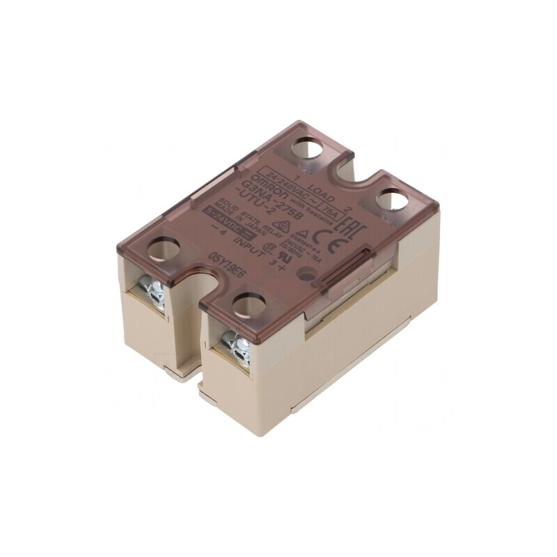 Releu Semiconductori 1-Fazat 75A 24-240VAC 5-24VDC | Electronic-mag.ro | Componente Electronice