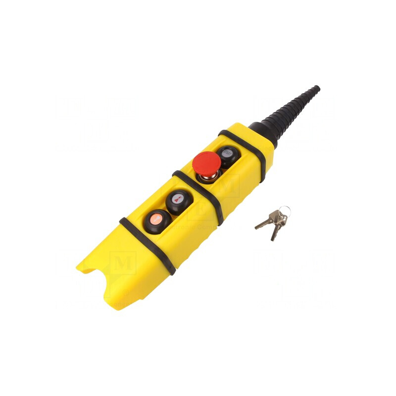 Casetă de comandă cu 4 butoane rotunde | Electronic-mag.ro | Componente Electronice