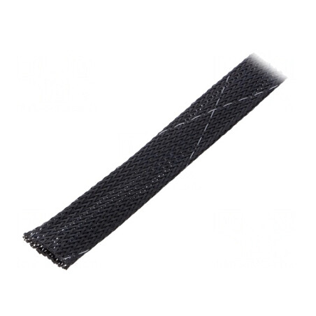 Tresa din Poliester Neagră 19,1mm PET | Electronic-mag.ro | Componente Electronice