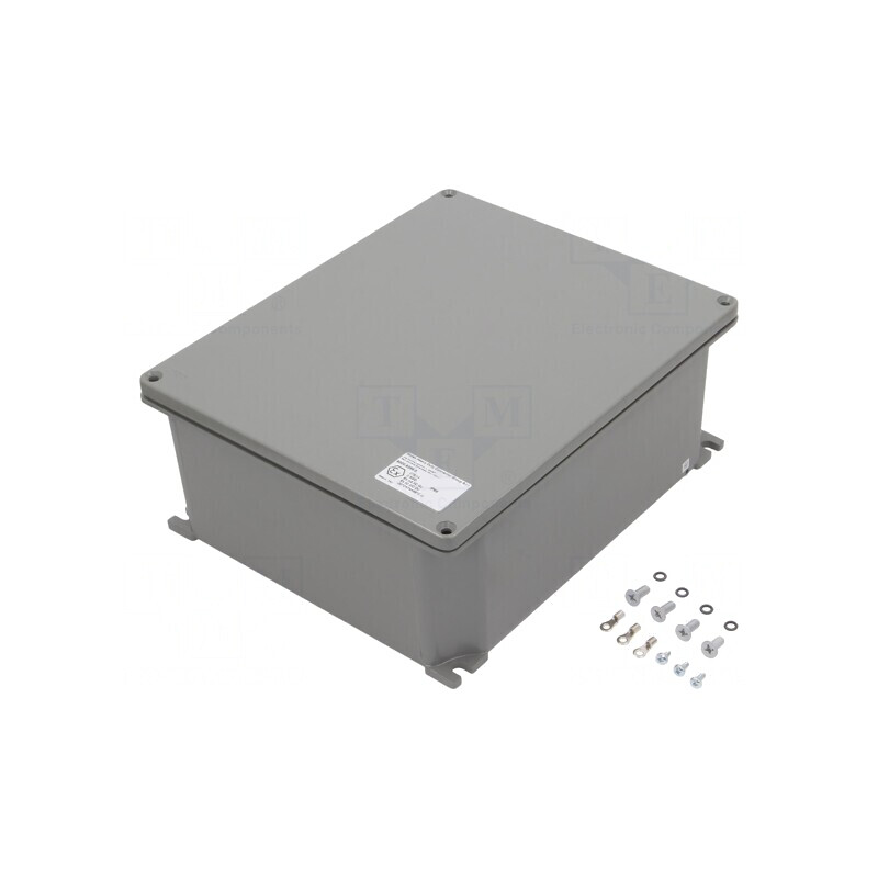 Carcasă Universală cu Lame de Fixare, 257x307x121mm | Electronic-mag.ro | Componente Electronice