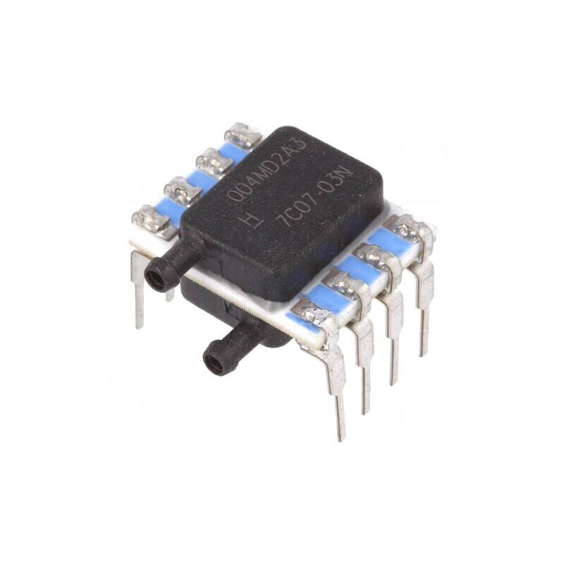 Senzor diferențial de presiune -4÷4mbar I2C THT DIP | Electronic-mag.ro | Componente Electronice