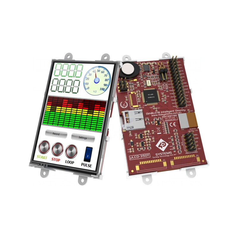 Afişaj TFT 3,5" 480x320 uLCD-35DT | Electronic-mag.ro | Componente Electronice