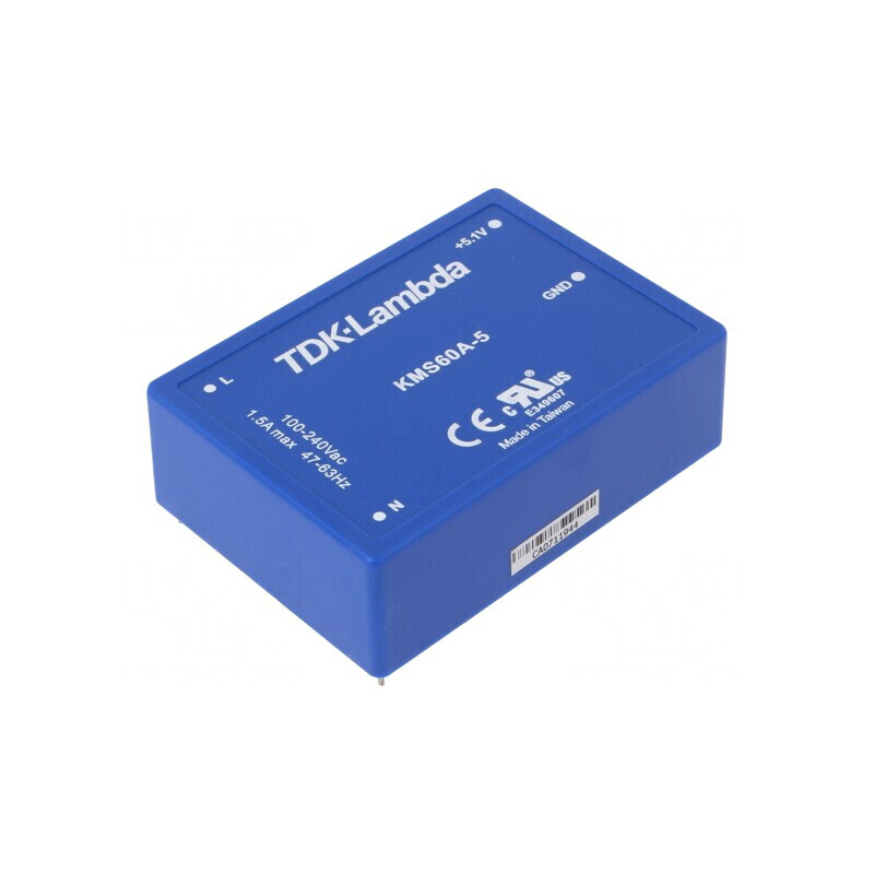 Convertor AC/DC 51W 5.1VDC KMS60A-5 | Electronic-mag.ro | Componente Electronice