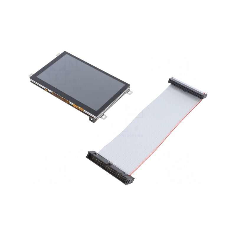 Ecran TFT 5" 800x480 Capacitiv cu Ramă | Electronic-mag.ro | Componente Electronice