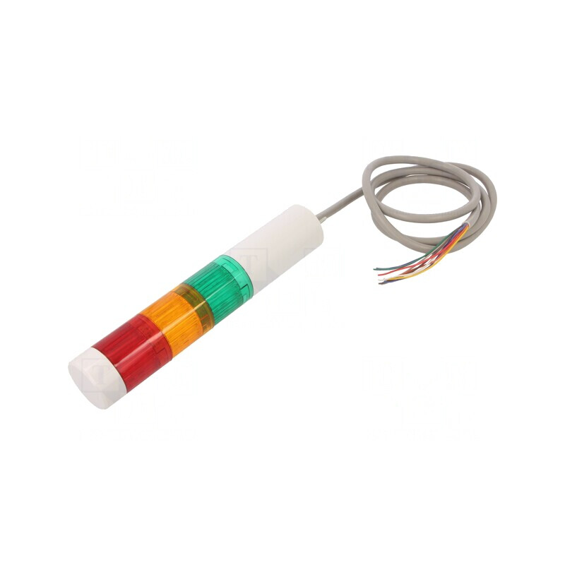 Coloană de Semnalizare LED Roşu/Ambră/Verde | Electronic-mag.ro | Componente Electronice