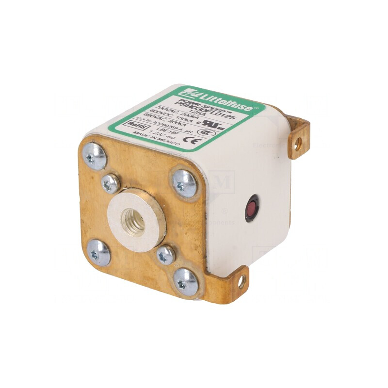 Siguranţă ultra-rapid 125A 690V 600V | Electronic-mag.ro | Componente Electronice