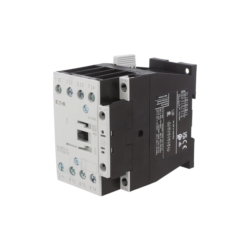 Contactor 4P NO 24VDC 18A DIN DILMP32-10 | Electronic-mag.ro | Componente Electronice