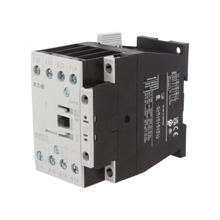 Contactor 4P NO 24VDC 18A DIN DILMP32-10 | Electronic-mag.ro | Componente Electronice