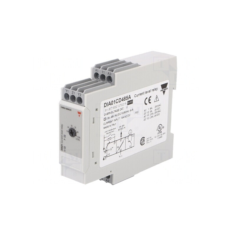 Releu Monitorizare Curent AC/DC SPDT DIA01CD485A | Electronic-mag.ro | Componente Electronice