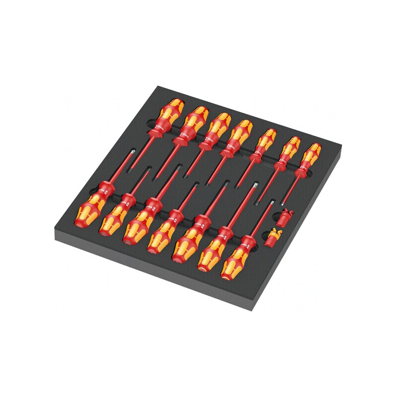 Kit Șurubelnițe Izolate 1kVAC WERA 16 Bucăți | Electronic-mag.ro | Componente Electronice
