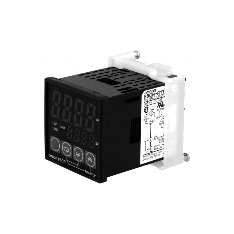 Regulator Temperatură pe Panou E5CB-R1TCD 24AC/DC | Electronic-mag.ro | Componente Electronice