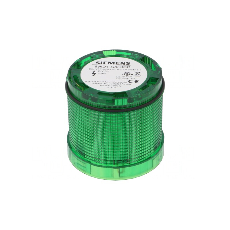 Semnalizator LED Verde 24V IP65 Ø70x65.5mm | Electronic-mag.ro | Componente Electronice Semnalizator LED Verde 24V IP65 Ø70x65.5mm | Electronic-mag.ro | Componente Electronice