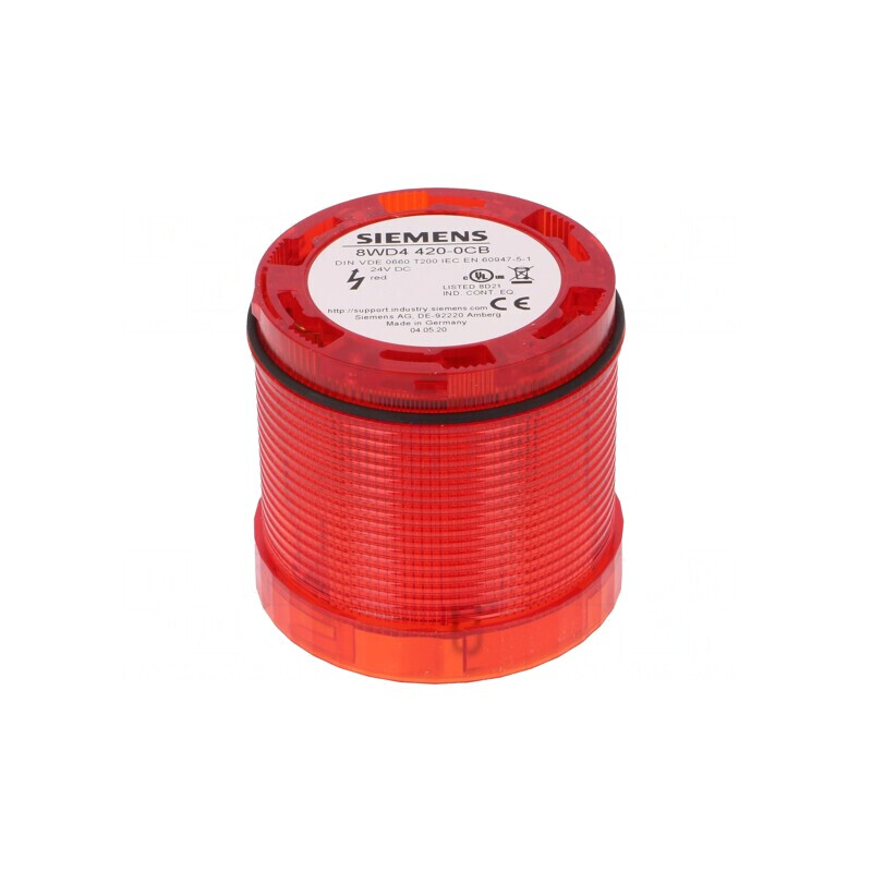 Semnalizator LED Roșu 24V IP65 | Electronic-mag.ro | Componente Electronice