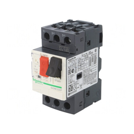 Întrerupător Motor 15kW 230-690V DIN IP20 GV2ME32AP | Electronic-mag.ro | Componente Electronice