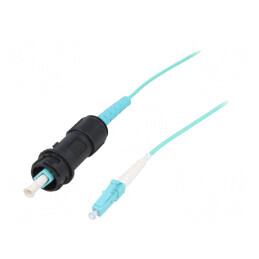 Patch Cord Fibră Optică Simplex Multimod Baionetă | Electronic-mag.ro | Componente Electronice