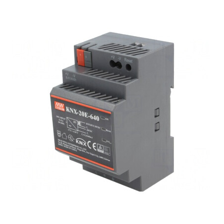 Alimentator KNX/EIB pentru șină DIN 180-264VAC | Electronic-mag.ro | Componente Electronice