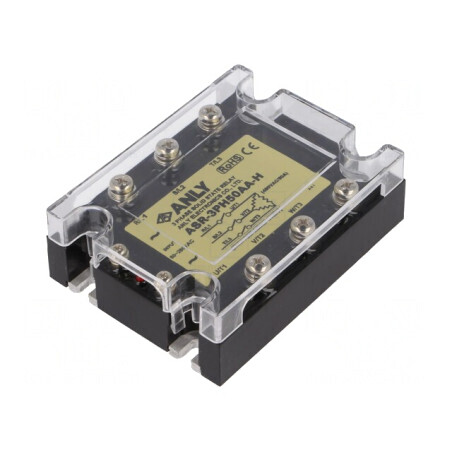 Releu semiconductor 50A 3-fazat 48-480VAC | Electronic-mag.ro | Componente Electronice