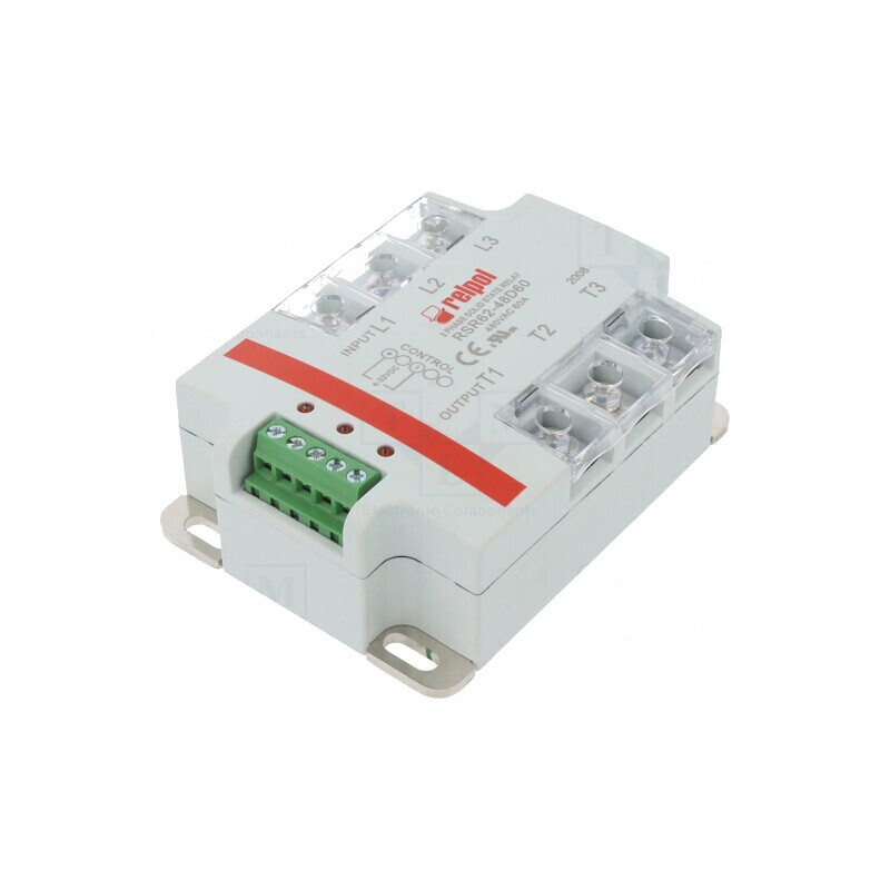 Releu Semiconductor 60A 3-Fazat 24-530VAC | Electronic-mag.ro | Componente Electronice
