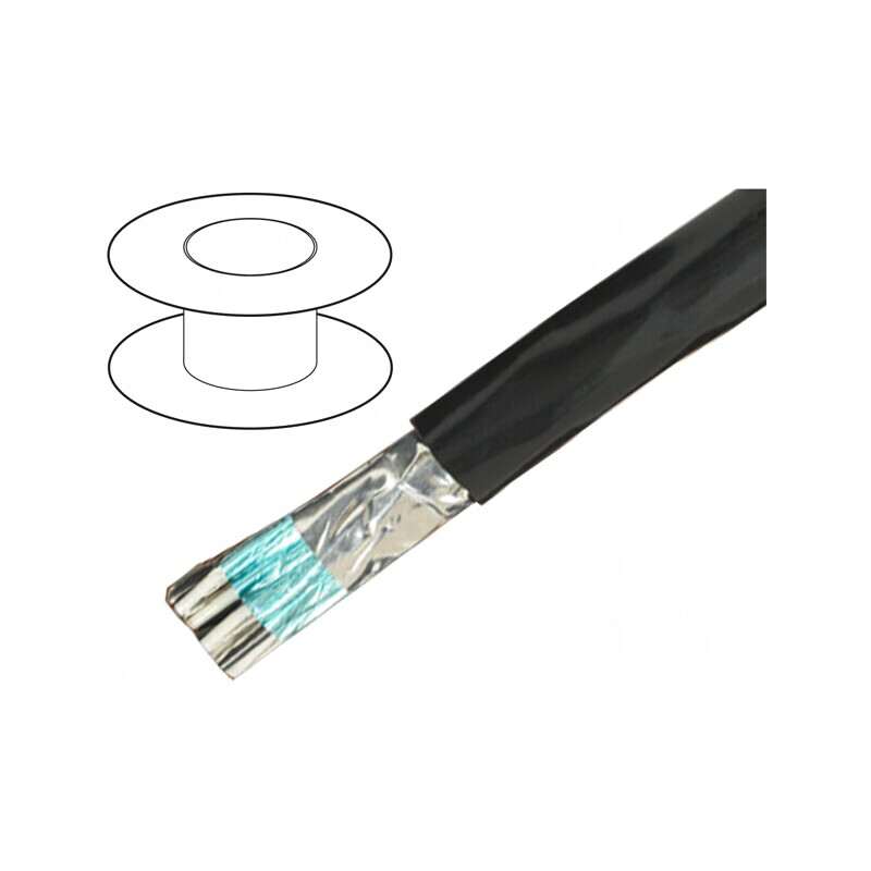 Cablu Alpha Essential C&C 8x28AWG PVC Gri 30,5m | Electronic-mag.ro | Componente Electronice