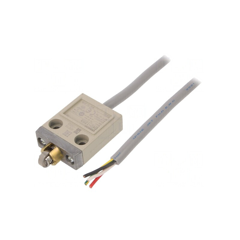 Limitator Cursă Rola Metalică Transversală Ø12mm NO NC 10A | Electronic-mag.ro | Componente Electronice