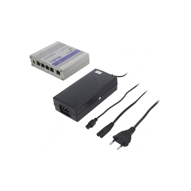 Switch PoE Ethernet 5 Porturi | Electronic-mag.ro | Componente Electronice