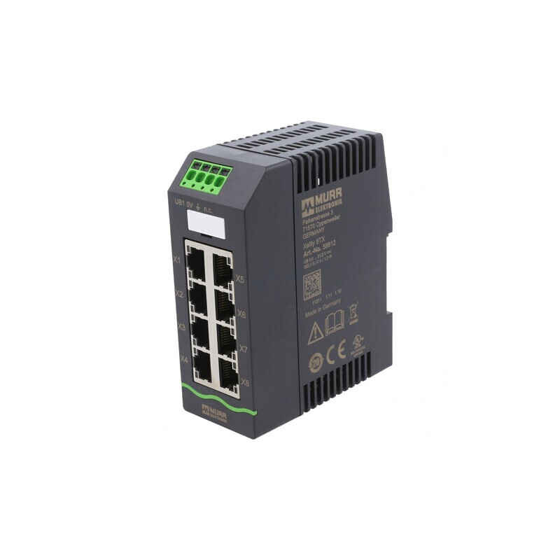 Switch Ethernet Neadministrabil 8 Porturi | Electronic-mag.ro | Componente Electronice