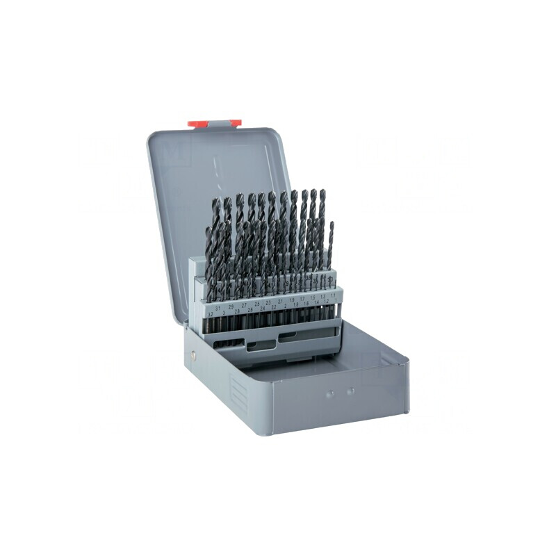 Set 50 Burghie Oțel Rapid HSS Metal | Electronic-mag.ro | Componente Electronice