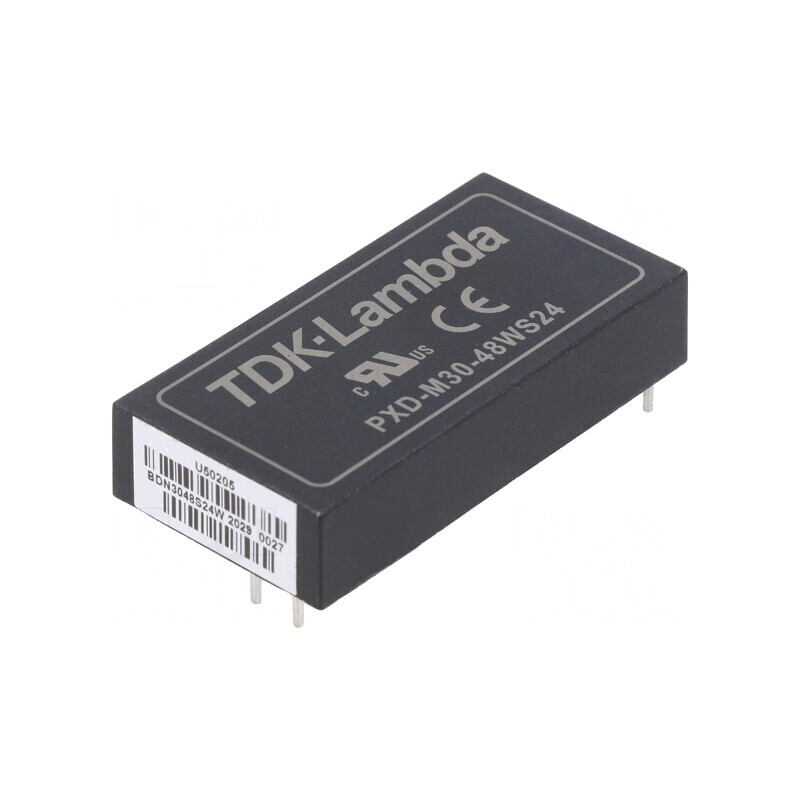 Convertor DC/DC 30W 18-75V la 24V 1.25A THT | Electronic-mag.ro | Componente Electronice