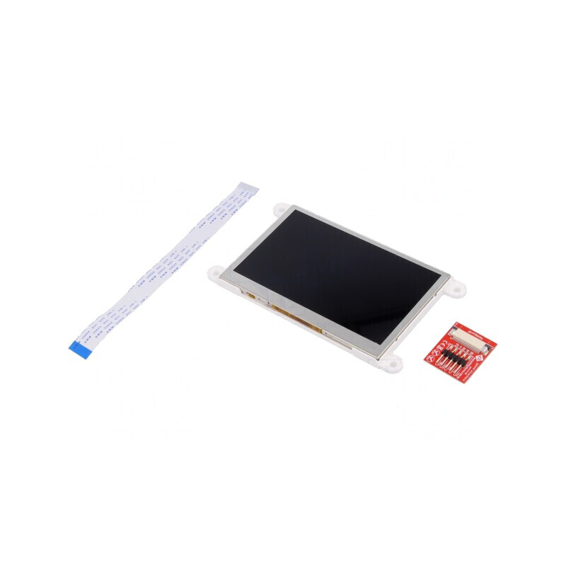 Afișaj TFT 4,3" 800x480 600cd/m2 5V | Electronic-mag.ro | Componente Electronice