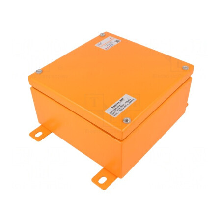 Carcasă de Urgență Oțel IP65 Portocalie 200x200x105mm | Electronic-mag.ro | Componente Electronice