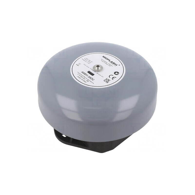 Semnalizator Acustic Clopot 24VDC 106dB IP66 | Electronic-mag.ro | Componente Electronice
