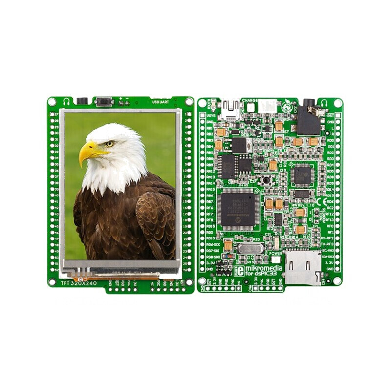 Ecran TFT 2,8" 240x320 UART/USB pentru DSPIC33 | Electronic-mag.ro | Componente Electronice Ecran TFT 2,8" 240x320 UART/USB pentru DSPIC33 | Electronic-mag.ro | Componente Electronice