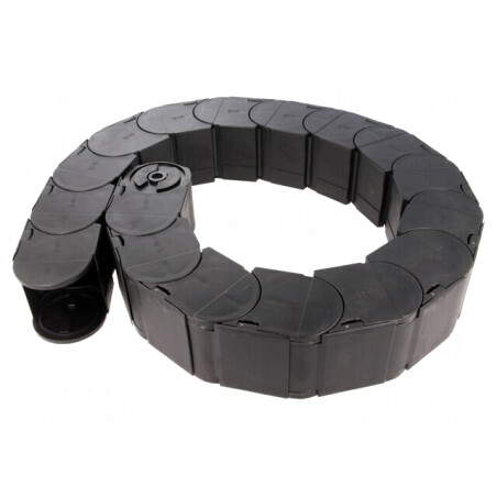 Ghidaj cu lanț 168, rază 100mm, lungime 999mm, interior 50mm | Electronic-mag.ro | Componente Electronice