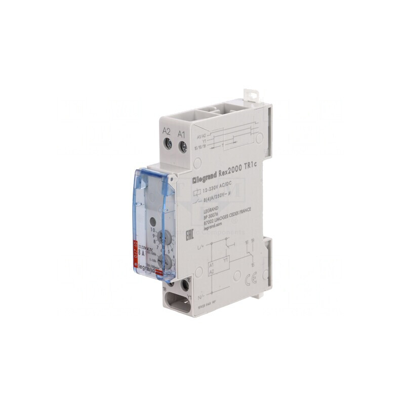 Timer Programabil 0,1s-100h SPDT 250VAC 8A 12-230V AC/DC RC302 | Electronic-mag.ro | Componente Electronice