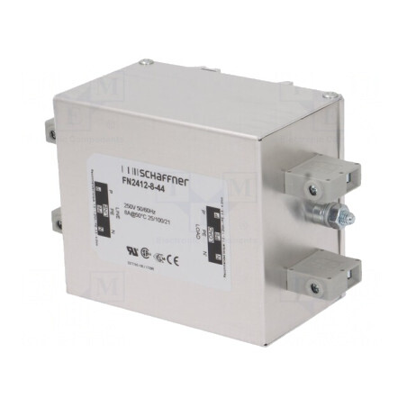 Filtru Anti-Interferențe Monofazat 250VAC pentru Șină DIN | Electronic-mag.ro | Componente Electronice