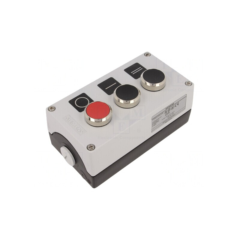 Casetă de comandă 3 butoane IP67 metalică | Electronic-mag.ro | Componente Electronice Casetă de comandă 3 butoane IP67 metalică | Electronic-mag.ro | Componente Electronice