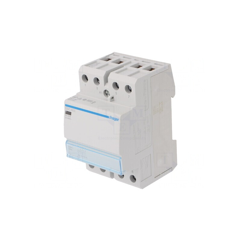Contactor 4 Poli 63A 230V NO 10-50°C | Electronic-mag.ro | Componente Electronice