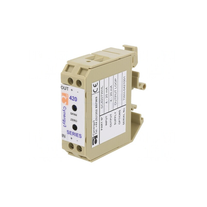 Adaptor Separator de Semnale pentru Șină DIN 4-20mA | Electronic-mag.ro | Componente Electronice