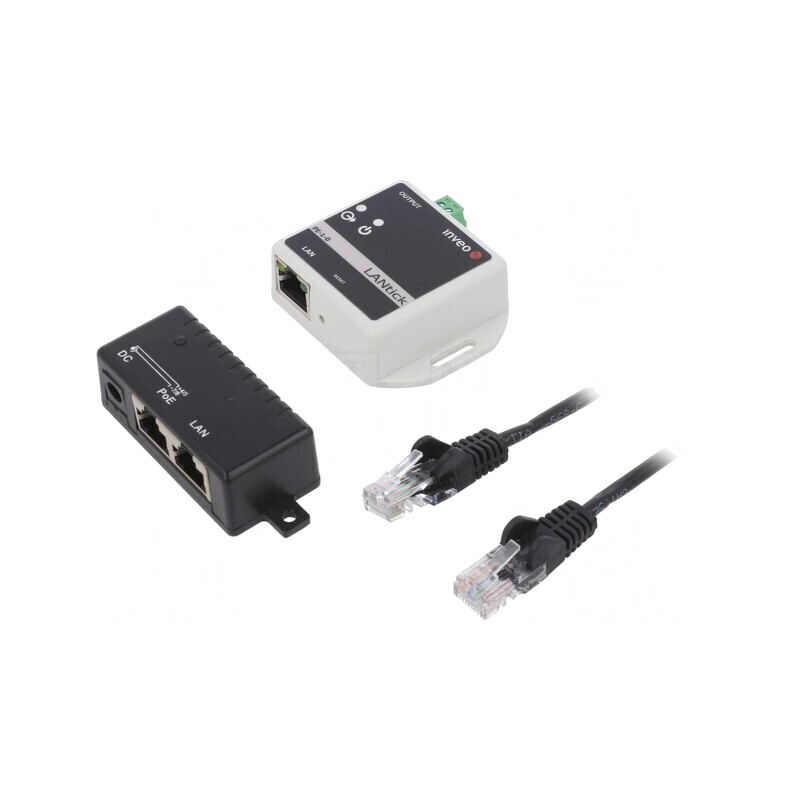 Ieșire digitală 10-24VDC, 1 port, pentru șină DIN LAN | Electronic-mag.ro | Componente Electronice