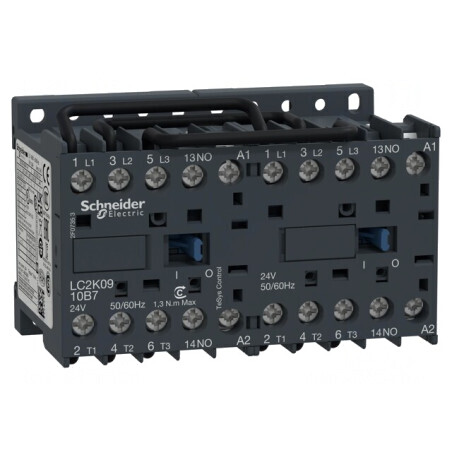 Contactor Reversibil 3 Poli cu 3 Contacte Auxiliare NO | Electronic-mag.ro | Componente Electronice
